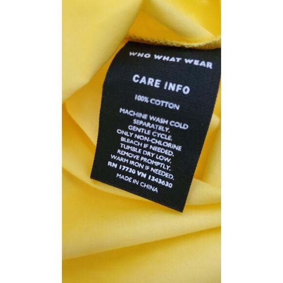 Who What Wear Women's Size XXLarge Short Sleeve Golden Kiwi Midi Dress New - Picture 4 of 4